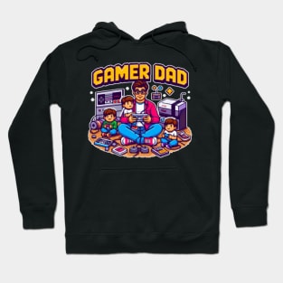 Fathers day Gamer Dad Hoodie